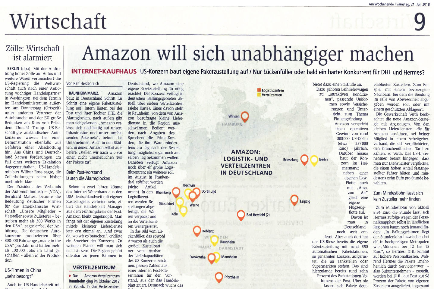 Amazon will sich unabhängiger machen-Vorschaubild