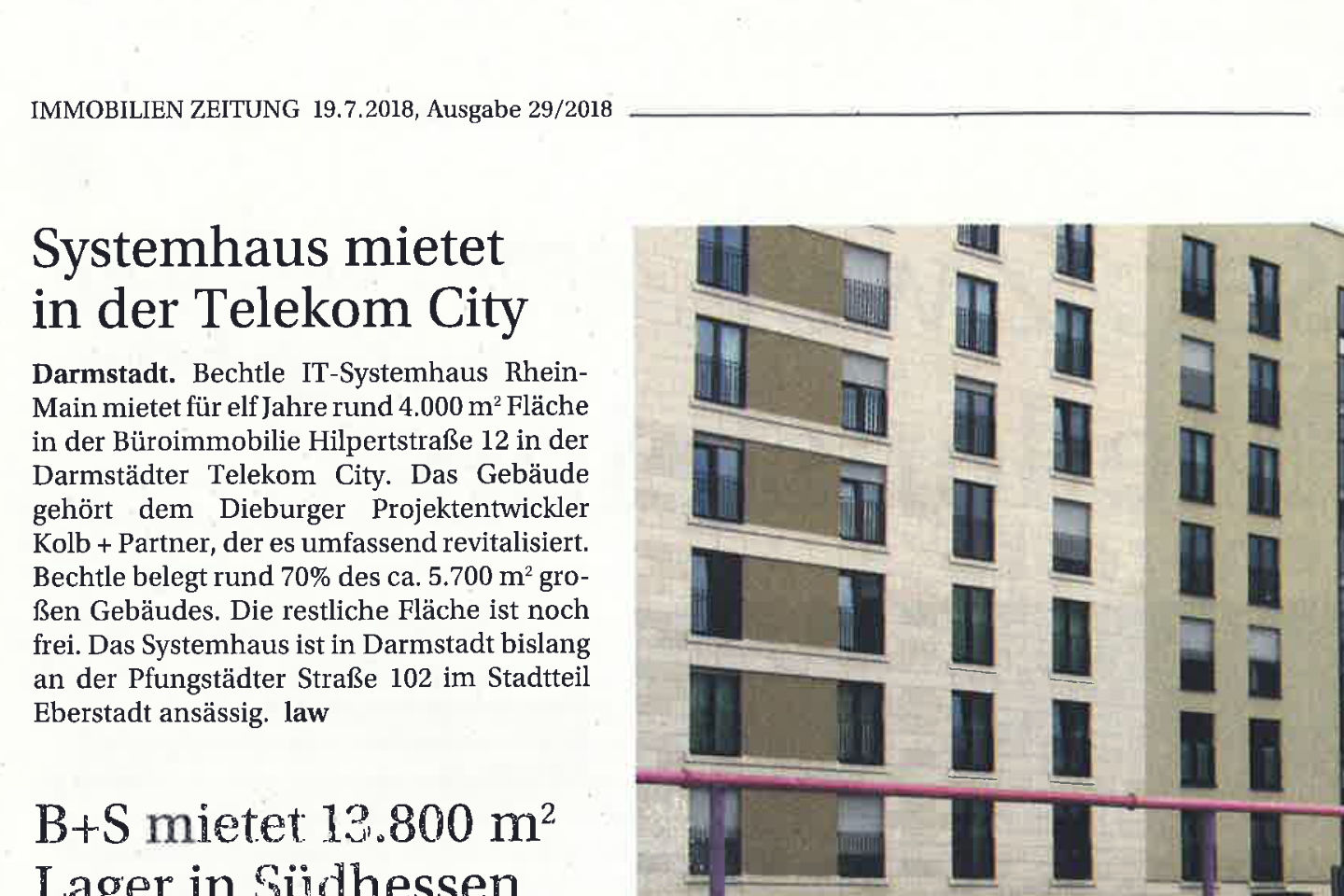 Systemhaus mietet in der Telekom City-Vorschaubild