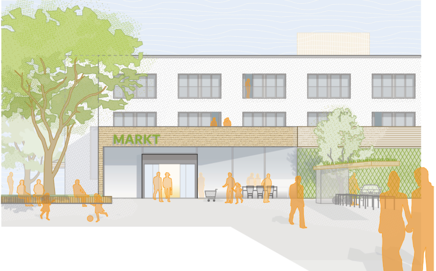 Neue Mitte Wixhausen - Projektbild - 1